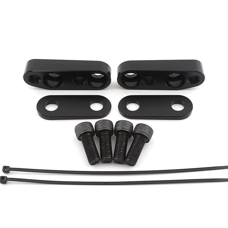 A28G-Chrome Handle Bar Clamp Adapter Mount Handlebar Riser For Honda Goldwing GL1800 Gold Wing F6B 2001-2017 Motorcycle Parts