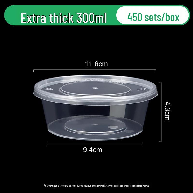 Round Disposable Sauce Cups - 25/50/100ml | Portioning & Takeaway Containers
