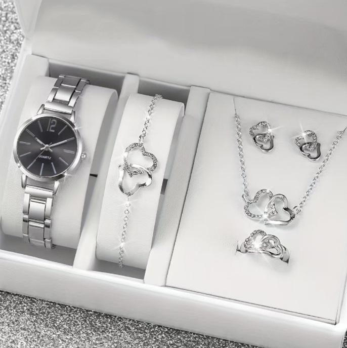 Popular Bracelet Watch Fashionable Thin Strap Gold Steel Strap Quartz Watch Women'S Student Dial Fashion Watch