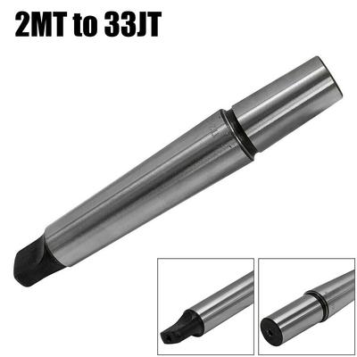 2MT To 33JT Drill Chuck Arbor MT2 JT33 Morse Taper Shank Spindle Bore
