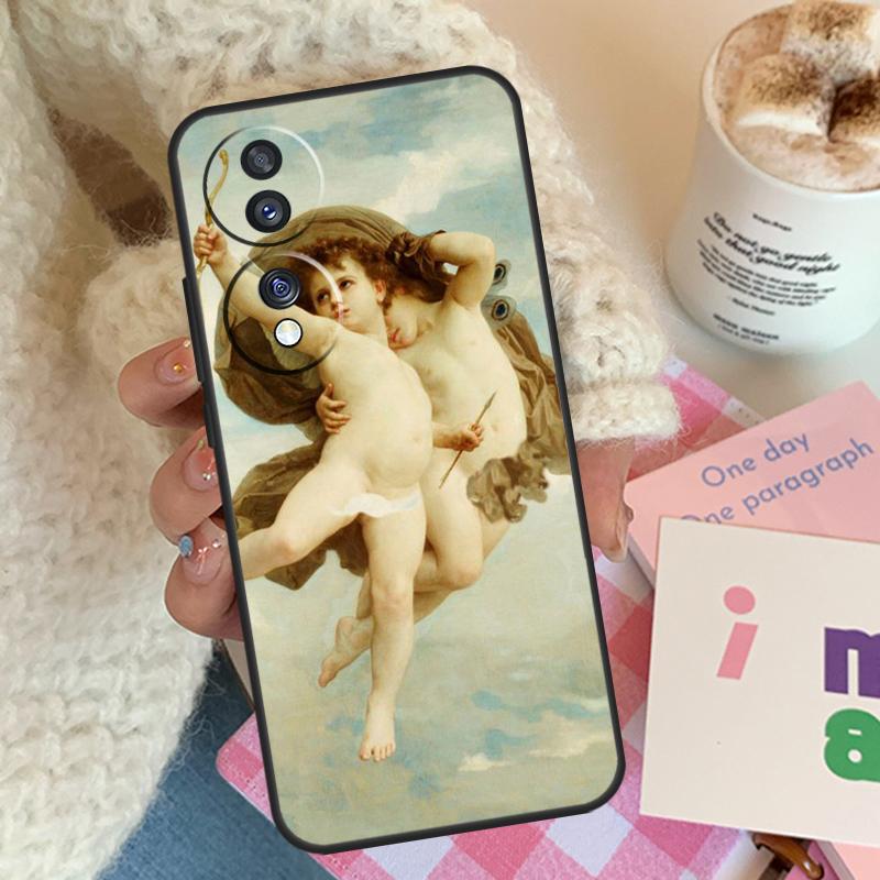 

Angel Cupid Art Paint For Honor Magic 8 Pro 6 5 7 Lite Case For Honor 50 70 90 200 400 X8b X9a X9b X9c X9d Win RT Honor 400 Pro