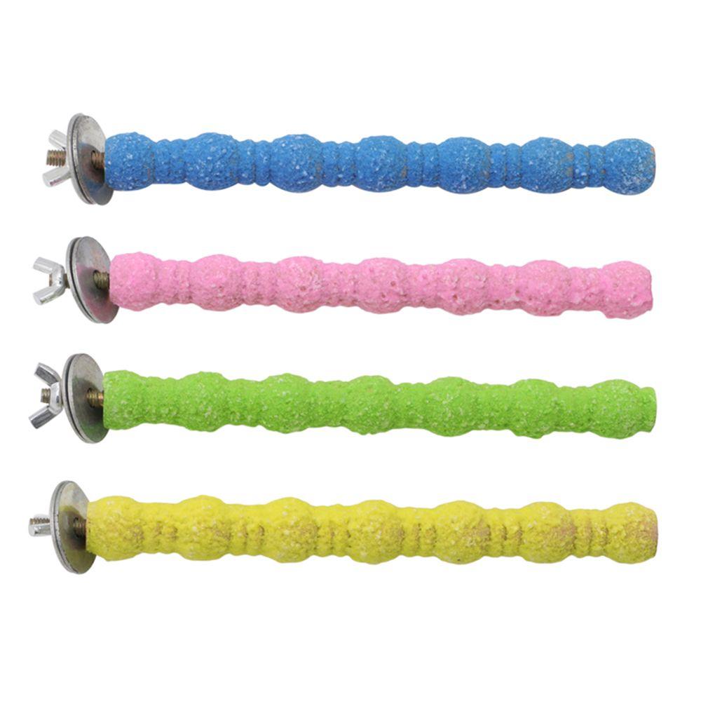 for Bird Cage Perches Platform Grinding Chew Toy Poles Bird Stand Rack