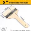 Traceless Soft Lamb Wool and Bristle Brush for Baking, Paint Coating, and Barbecue
