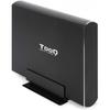 TooQ External HDD Enclosure 3.5" SATA USB 3.0/3.1 Gen1 with Bracket - Black-TQE-3531B