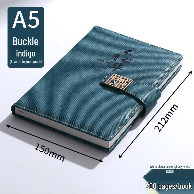 A5 Custom Logo Thickened Business Notebook Gift Set with Diary