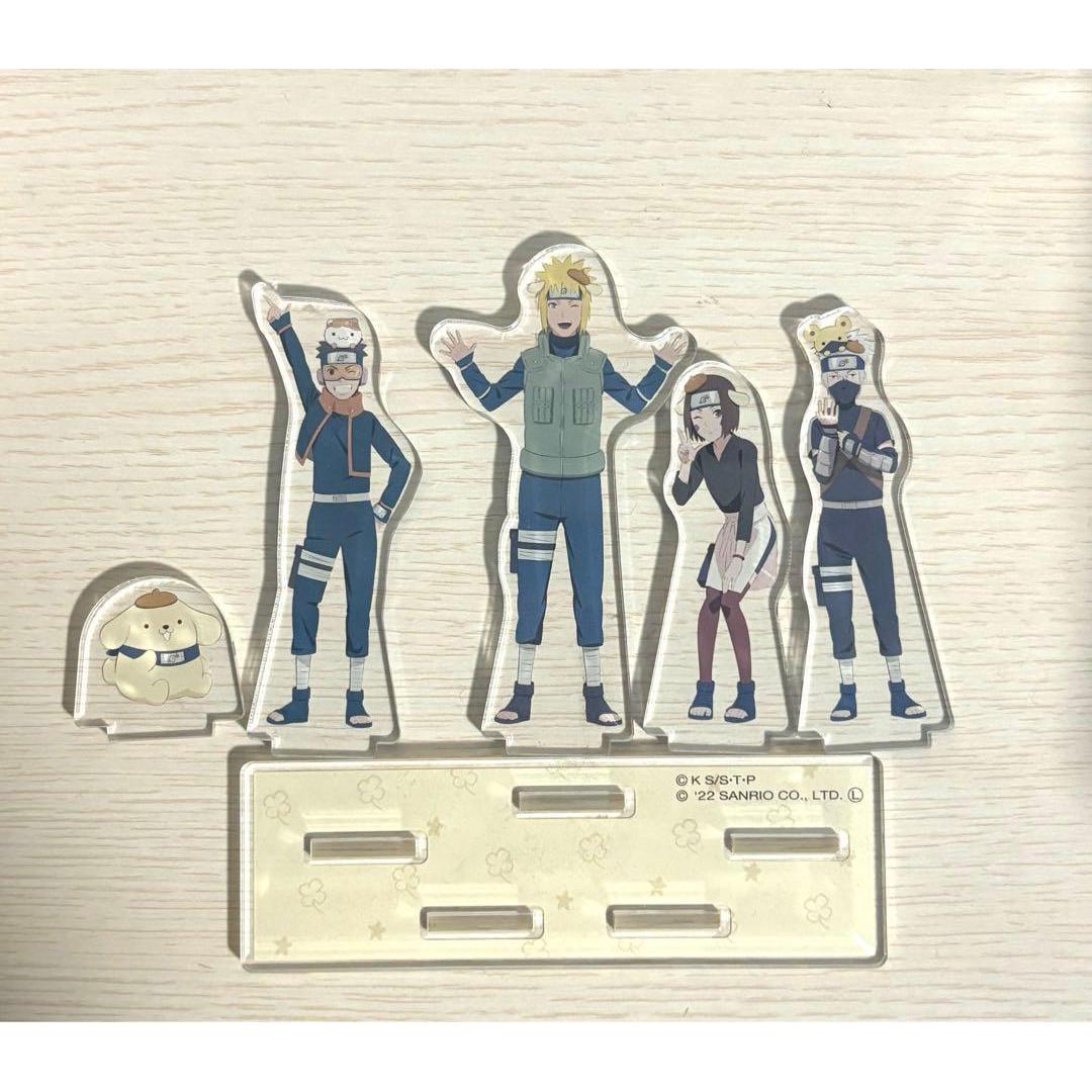 Used NARUTO acrylic diorama Minato group limited time price reduction