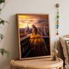 Disney animation digital oil painting Beauty and the Beast Belle DIY handpainted coloring painting wall art home decoration kit 130