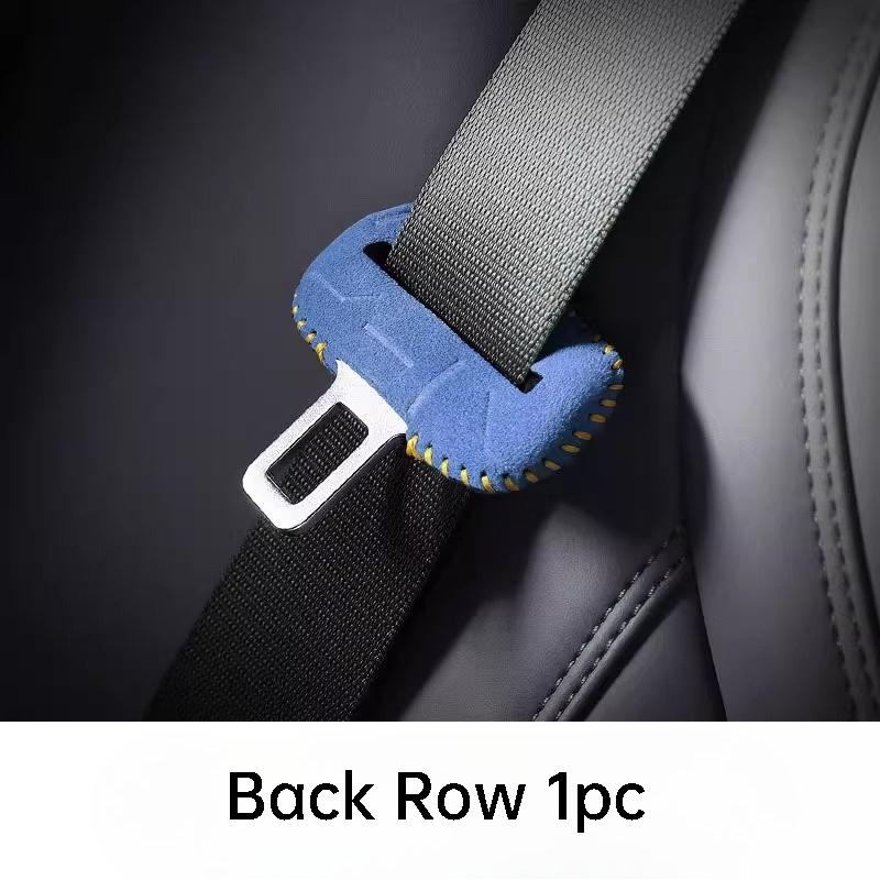 For Zeekr 007GT 7X 001 009 Car Seat Belt Cover Suede Anti Collision Protector Cover Anti Scratch Interior Accessories