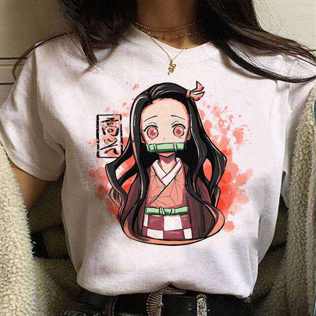 Demon Slayer T-Shirt - A Trendy, Casual Crew-neck, Oversized, Fun Short-sleeved Children's and Adult T-shirt.