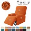 1 Seater Velvet Elastic Recliner Cover Relax Lazy Boy Chair Covers Single Lounger Couch Slipcover Armchair Protector Slipcovers