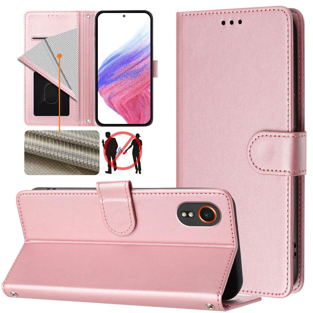 Flip Leather Phone Case for Samsung Galaxy XCover 7 7 Pro 6 Pro 5 4 4s Galaxy A8 A7 A6 A5 A3 Magnetic Wallet Cover