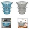 3 Paniers de Lavage Portables pour Évier Accessoires Multifonction Fournitures de Salle de Bain Légumes