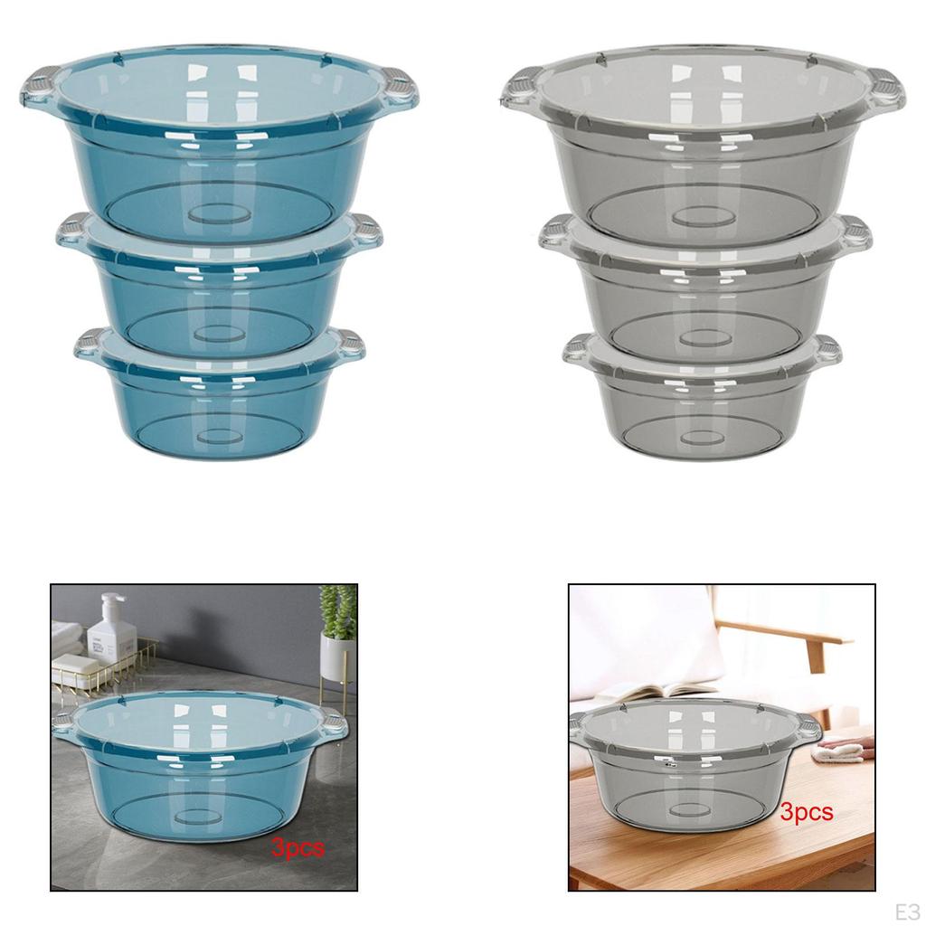 3 Paniers de Lavage Portables pour Évier Accessoires Multifonction Fournitures de Salle de Bain Légumes