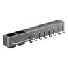 Wall-Mounted Multifunctional Kitchen Rack: Thickened Knife, Chopstick & Vegetable Knife Holder, Punch-Free Storage