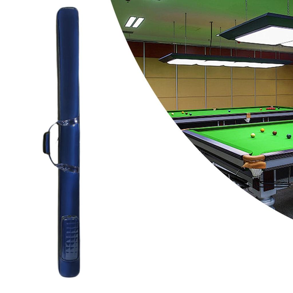Pool Cue Case Zipper Closure Padded Portable Pool Cue Storage Pouch Pool Stick Carry Bag Billiard Cue Holder for Travel Outside