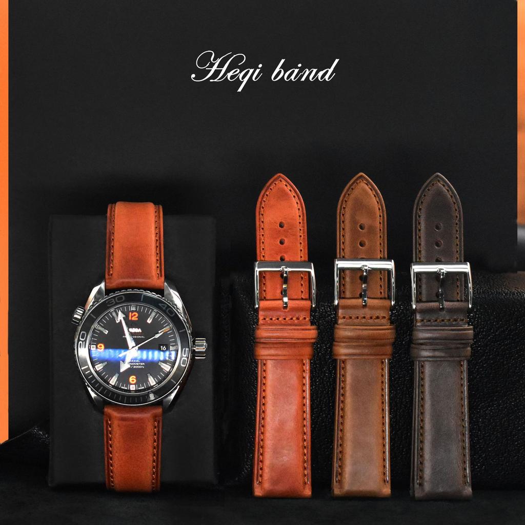 Plain Weave First-Layer Cowhide Leather Watch Strap, Suitable For Dw Men'S And Women'S Watch Accessories Plain Weave Leather Strap