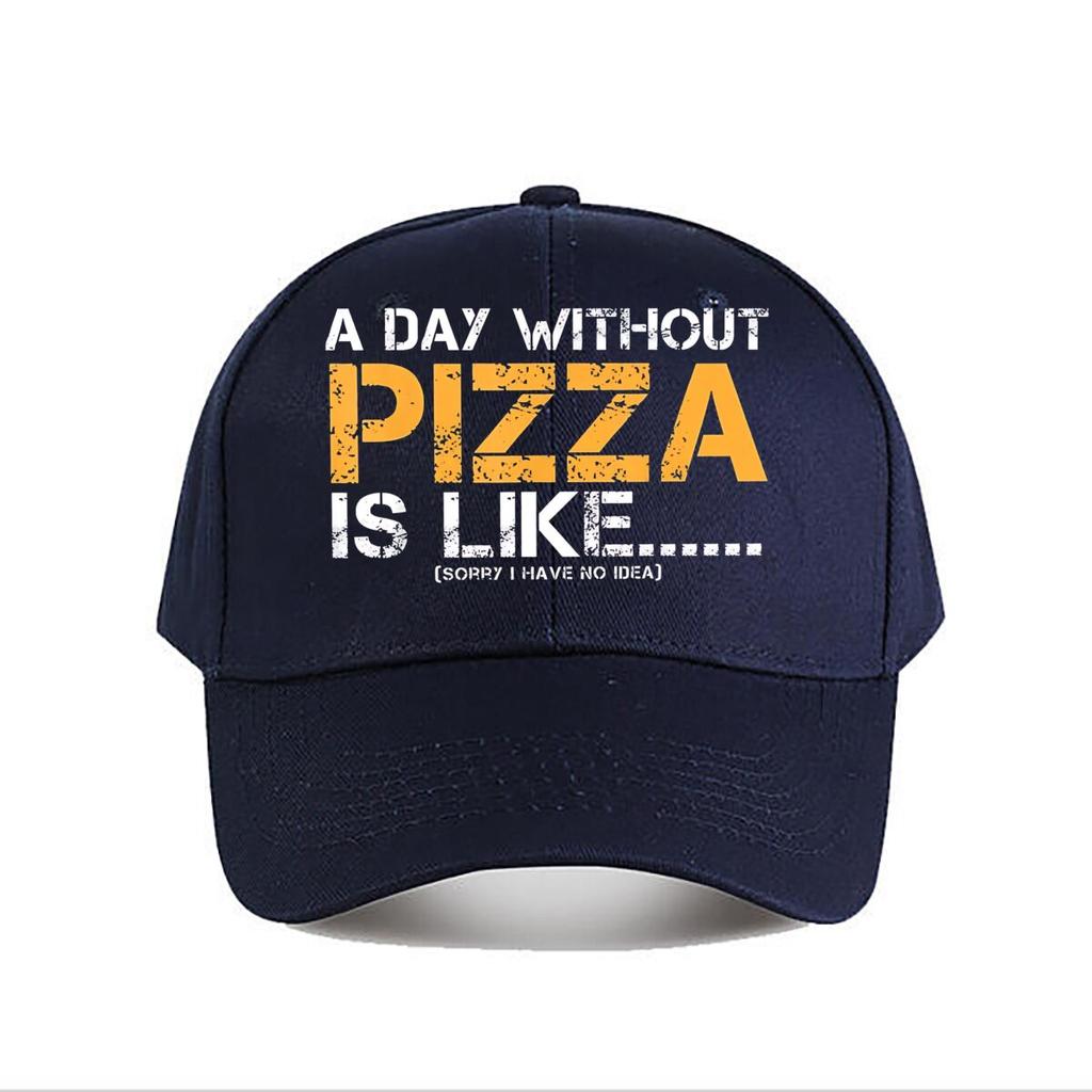 Pizza-Liebhaber Lustige Baseballkappe Mode Unisex Sonnenhut Damen Outdoor-Sport Snapback-Kappe