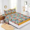 Four-Piece Mattress Digital Printing Mattress Protective Cover Bedding Bohemian