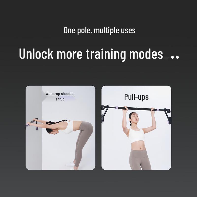 Keep Adjustable Punch-Free Doorway Pull-Up Bar