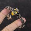 Jasp Bumble Bee Brățară Manșetă din Cupru, Înfășurată cu Sârmă, Brățară Bangles, Piatră Prețioasă, Bijuterii din Cupru, Brățară Manșetă Ajustabilă, Cadou pentru Mamă, Brățară Lucrată Manual
