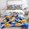 3pcs Dragon Ball Z Bedding Set. Soft and Comfortable with No Core Included (1x Duvet Cover + 2x Pillow Covers) Yy251009225