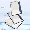 Samsung Galaxy Tab S9 Plus Leather Case, Non-Magnetic Tri-Fold Protective Stand Cover