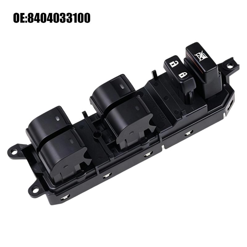 Fitted Socket Door Glass Control Panel Assembly for Window Repair, Driver Door Button Service Part for Vehicle Use Daily 8404033100