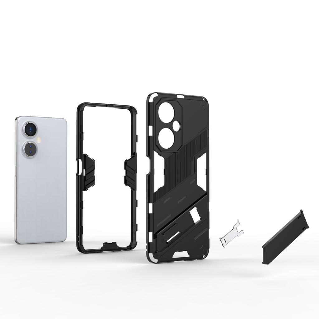 For OnePlus Nord CE 3 Lite 5G/Nord N30 5G Kickstand Phone Case TPU+PC Anti-Scratch Back Cover