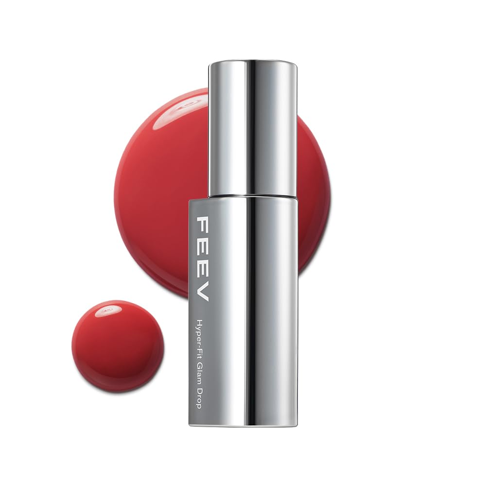 [Официальный FEEV] Глянцевый тинт для губ Peach Morning 3,5 г HYPER FIT GLAM DROP PEACH MORNING