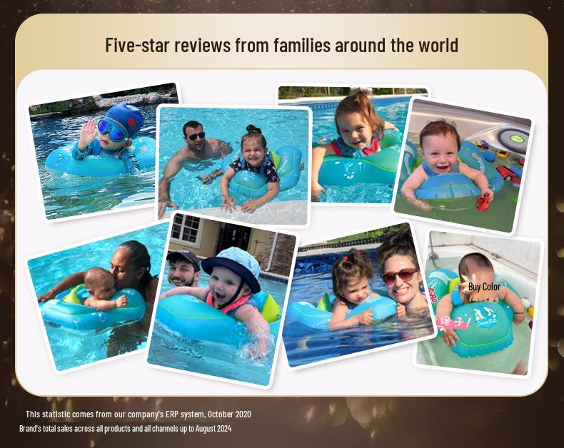 Swimbobo Cross-Border Baby Swim Float Ring - Outdoor Armpit Swim Ring for Children