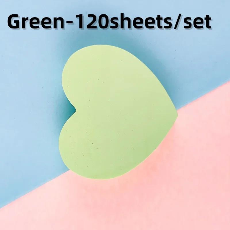 120 Blatt Herz Haftnotizen Selbstklebende Notizblöcke Notizblock Planer Aufkleber Für Büro Schule Schreibwarenzubehör