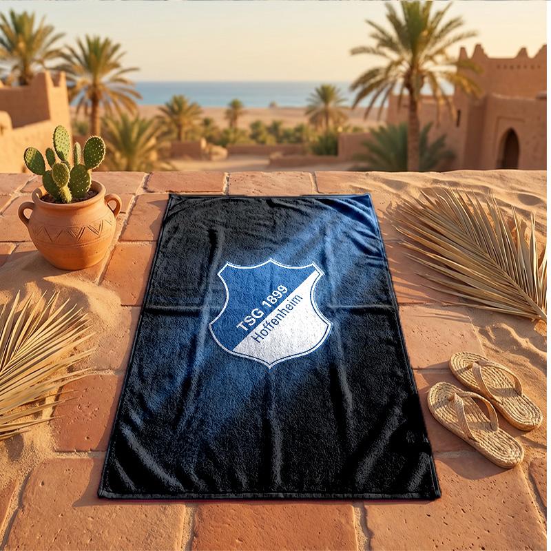 TSG Hoffenheim FC Print Microfiber Beach Towel Quick Dry Absorbent Large Towel For Beach Swimming Travel