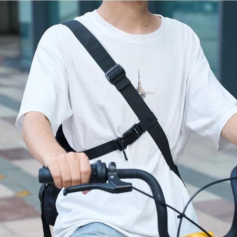 Magnetic Buckle Crossbody Bag Chest Strap Three-point Auxiliary Backpack Sternum Strap for Outdoor