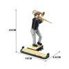 Gobricks MOC Ideen Jazzquartett Zusätzliche Bausteine Modell Posaunist Jazzquartett Bausteine Lernspielzeug Geschenke