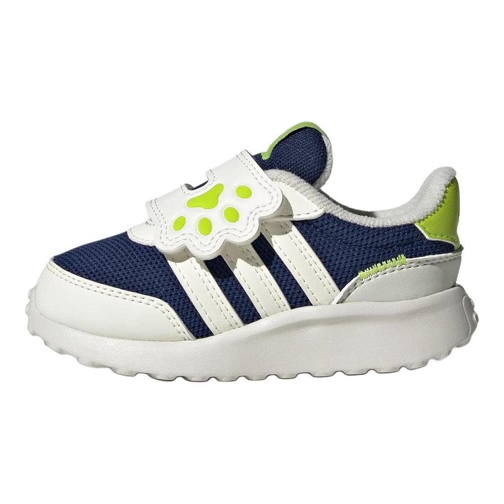 Adidas Run 70S Ac I Fashionable Comfortable Low-Top Walking Shoes Baby Shoes Deep-Blue JQ4508