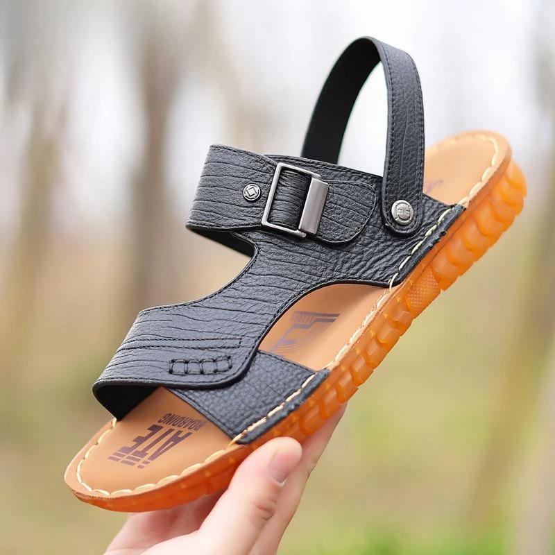 Male Shoe New Design 2024 With Platform Height Non-slip Men's Sandal Luxury Designer Casual In Welcome Deal Trend Styles Stylish