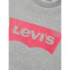 Levis Simple Comfortable Versatile Casual Logo Print Long Sleeve Sweatshirt Men Sweatshirt Gray 003YS-0000