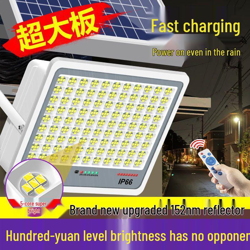 Ultra Bright Waterproof Outdoor/Indoor Solar LED Lamp for Courtyard or Street