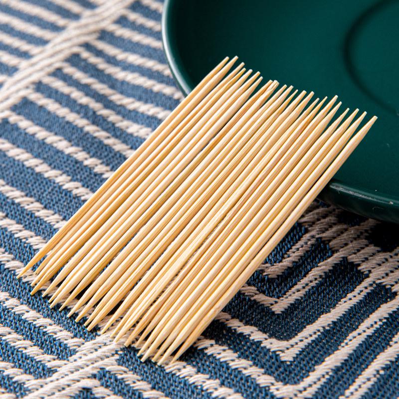 Disposable Double-Ended Bamboo Toothpicks, Small Pack – Ideal for Home, Hotel, and Restaurant Use