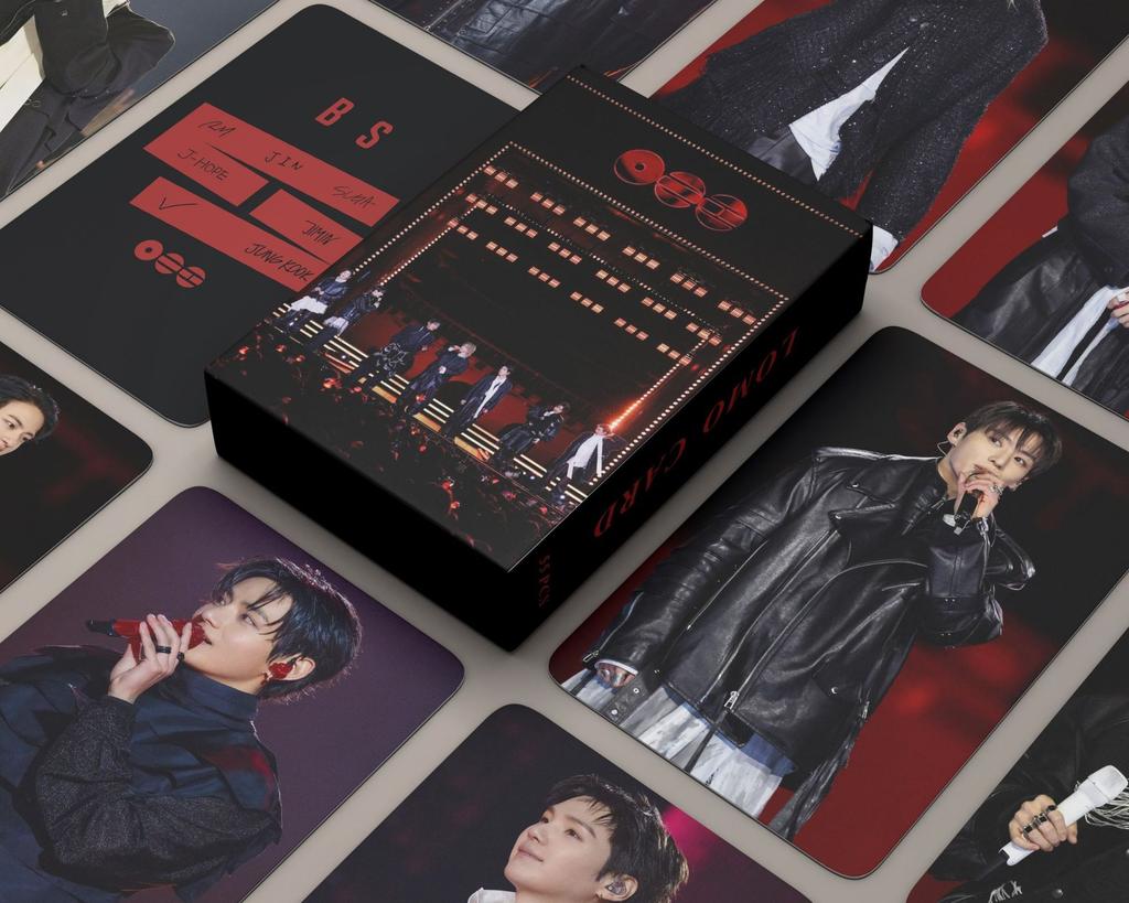 55Pcs Boy Group Photocards, Lomo Card Set, Hd Flash Card, Kpop Fans Collection, Journaling Decor, New Album, Gift