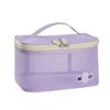 Women'S  Transparent Mesh Travel Cosmetic Bag Storage 1 Layer Toiletry Bag Large Capacity Make Up Organizer Bag