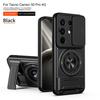 Slide Camera Cover for Infinix Camon 50 4G Case With Built-in Ring Stand and Folding Stand