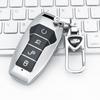 BYD Car Key Case for Tang, Song, Han: High-End Full-Wrap Shell with Personalized Buckle.