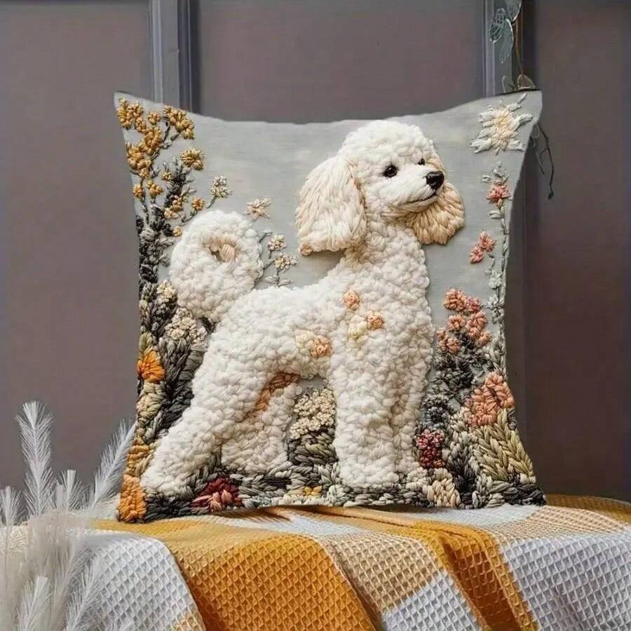 Animal Plush Toy Pillow Cover For Living Room Office Car Decor
