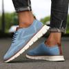 Pánské ležérní sportovní boty Pletená síťovina Prodyšné Trendy vzhled Ploché boty Venkovní Univerzální Street ležérní Protiskluzové boty