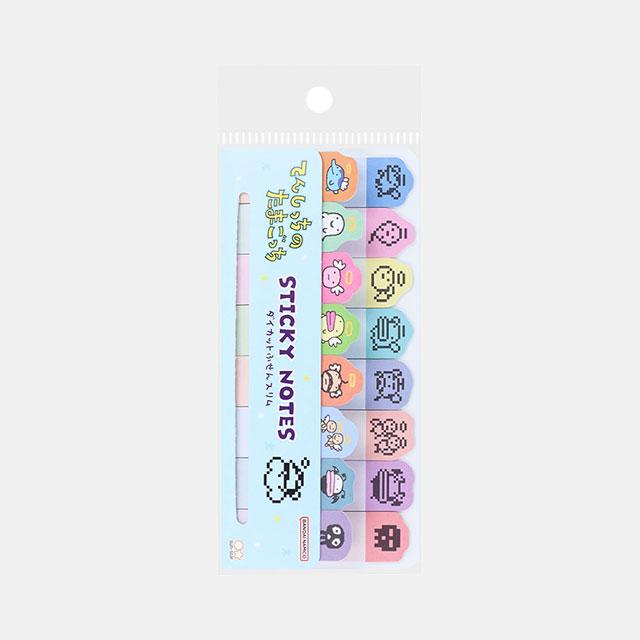 [Bandai] Tamagotchi Tenshitchi Blue Die-Cut Slim Sticky Notes