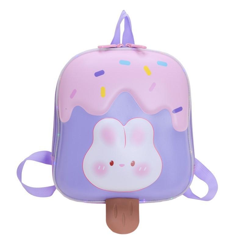 Trendy Childrens School Bag Pvc Durable Kids Backpack With Soft Shoulder Straps For Preschool
