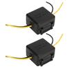 2Pcs Car Power Filter 12V Interference Proof Noises Reduction Reliable Stereo Power Supply Filter For Equalizers