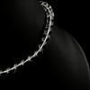 8mm Natural Crystal Gemstone Round Beads Handmade Jewelry Pretty White Stone Necklace 17-20" Gift For Women 8BN-64