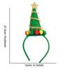 Snowman Antler Hair Hoop Red Hair Band New Headwear  Christmas